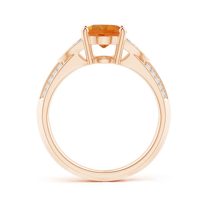 AAA - Citrine / 1.83 CT / 14 KT Rose Gold