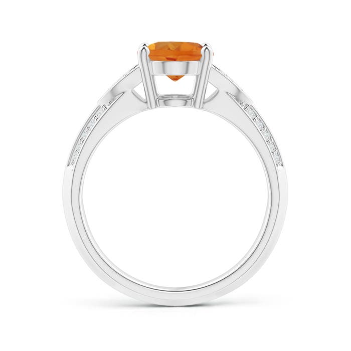 AAA - Citrine / 1.83 CT / 14 KT White Gold