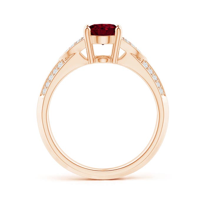 A - Garnet / 1.63 CT / 14 KT Rose Gold