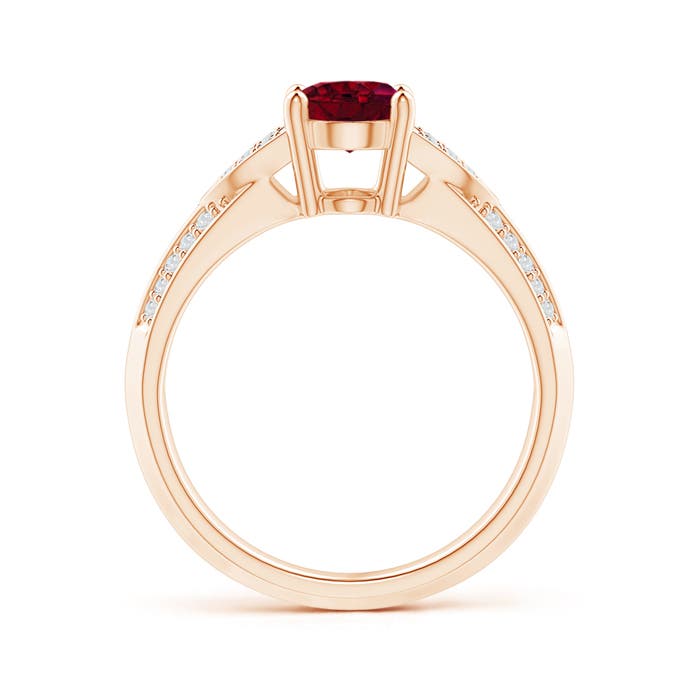 AA - Garnet / 1.63 CT / 14 KT Rose Gold