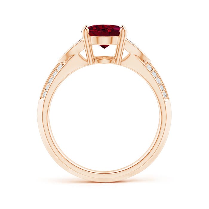 AA - Garnet / 2.18 CT / 14 KT Rose Gold