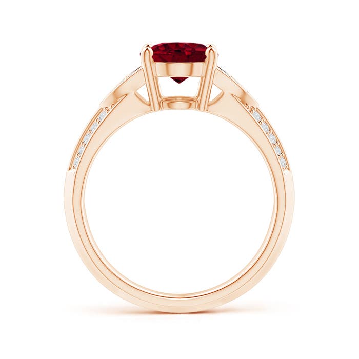 AAA - Garnet / 2.18 CT / 14 KT Rose Gold