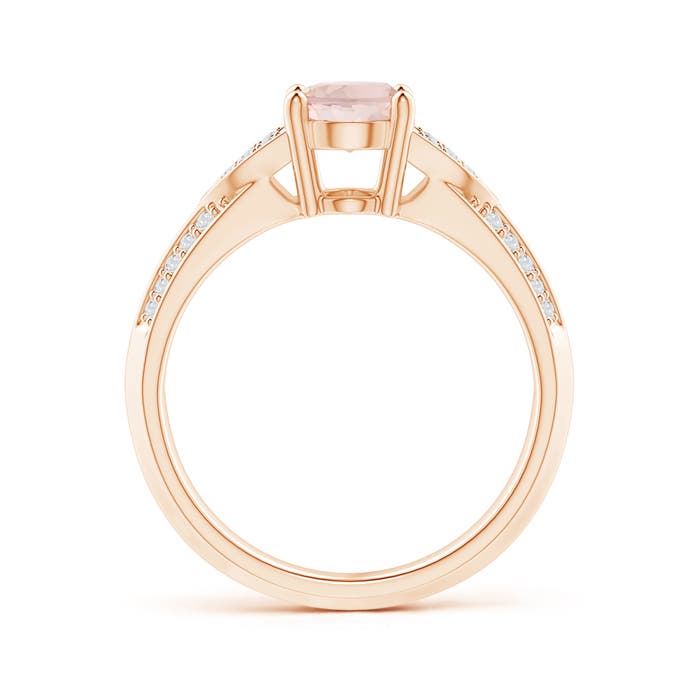 AA - Morganite / 1.28 CT / 14 KT Rose Gold