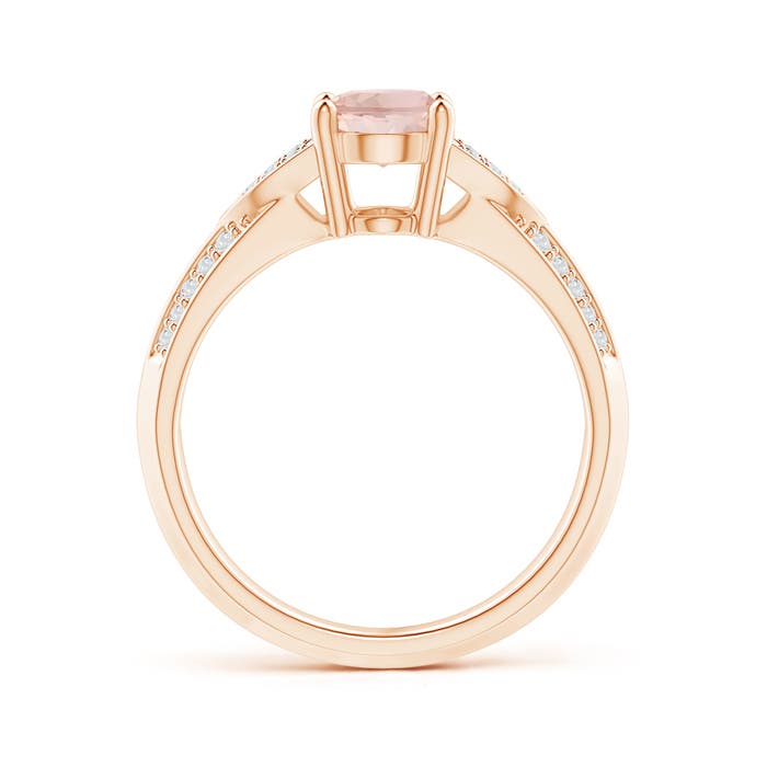 AAA - Morganite / 1.28 CT / 14 KT Rose Gold