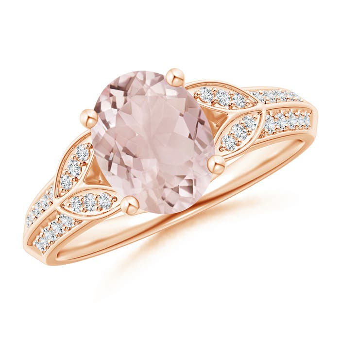 A - Morganite / 1.83 CT / 14 KT Rose Gold