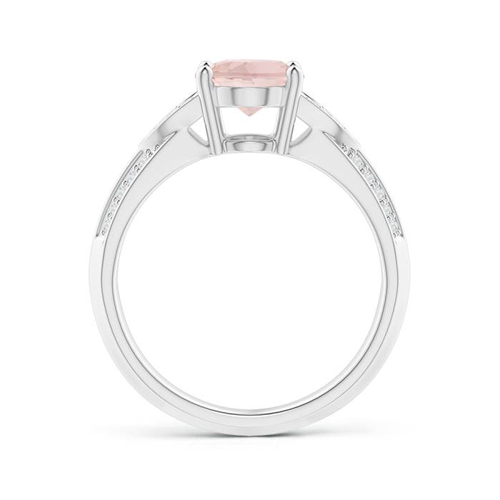 A - Morganite / 1.83 CT / 14 KT White Gold