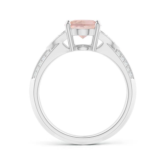 AA - Morganite / 1.83 CT / 14 KT White Gold