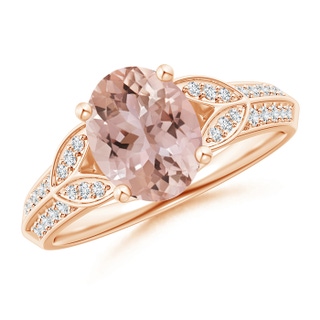 Oval AAA Morganite