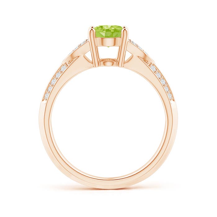 AA - Peridot / 1.53 CT / 14 KT Rose Gold