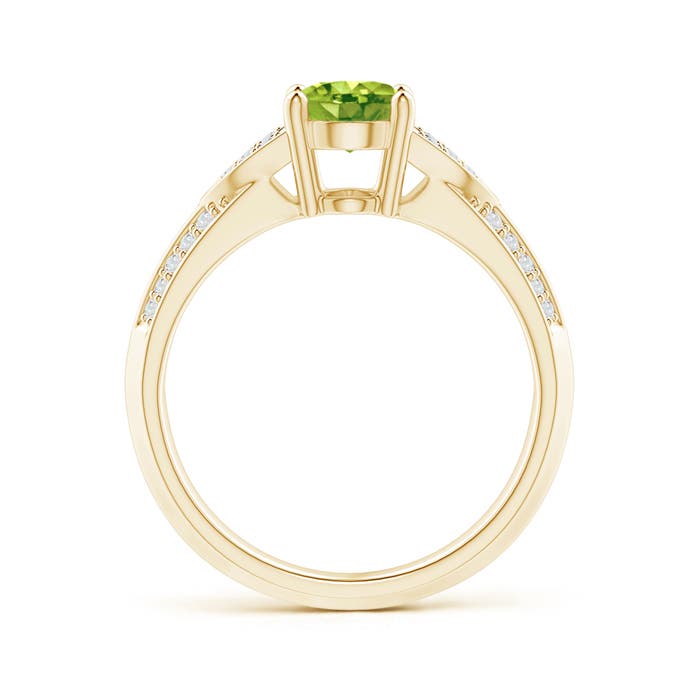 AAA - Peridot / 1.53 CT / 14 KT Yellow Gold