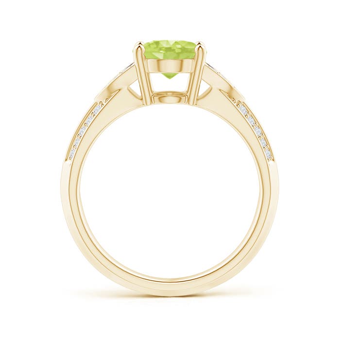 A - Peridot / 2.08 CT / 14 KT Yellow Gold