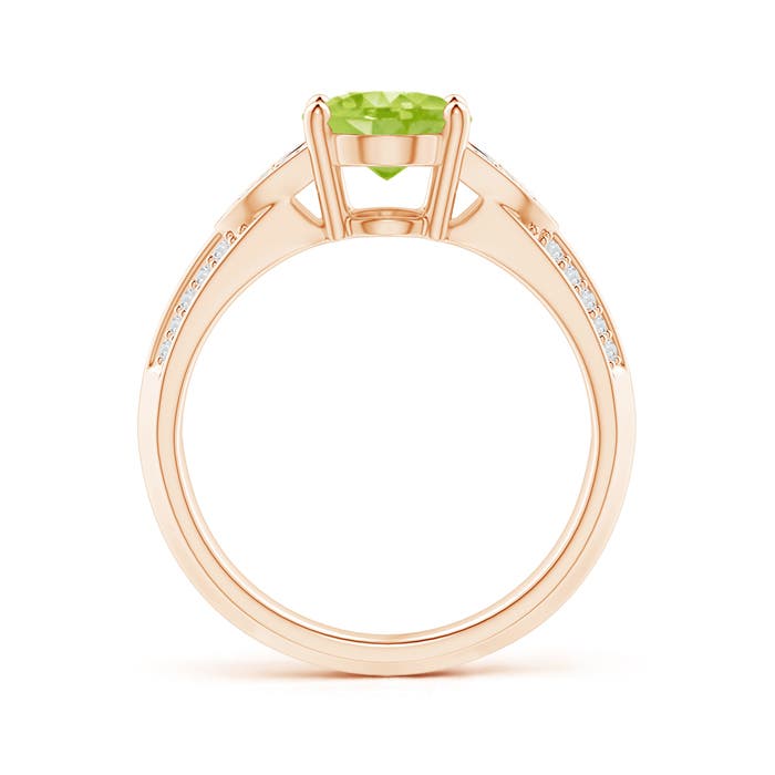 AA - Peridot / 2.08 CT / 14 KT Rose Gold