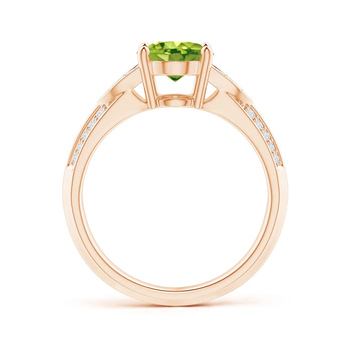 AAA - Peridot / 2.08 CT / 14 KT Rose Gold