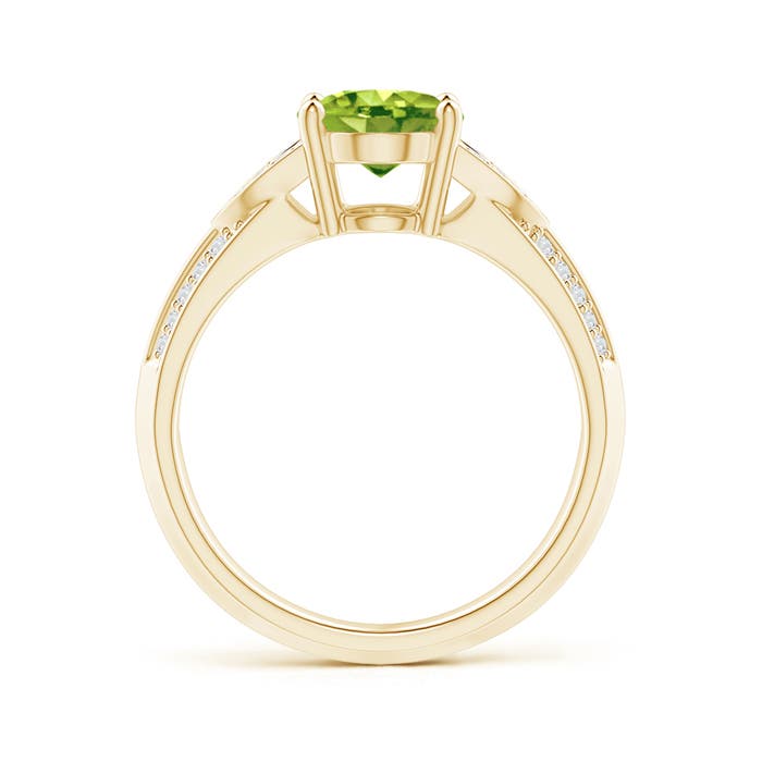 AAA - Peridot / 2.08 CT / 14 KT Yellow Gold