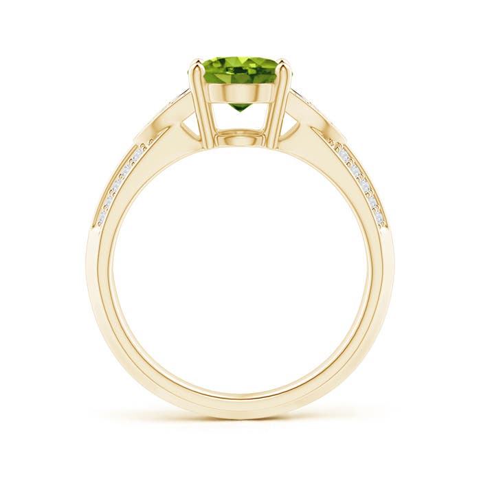 AAAA - Peridot / 2.08 CT / 14 KT Yellow Gold