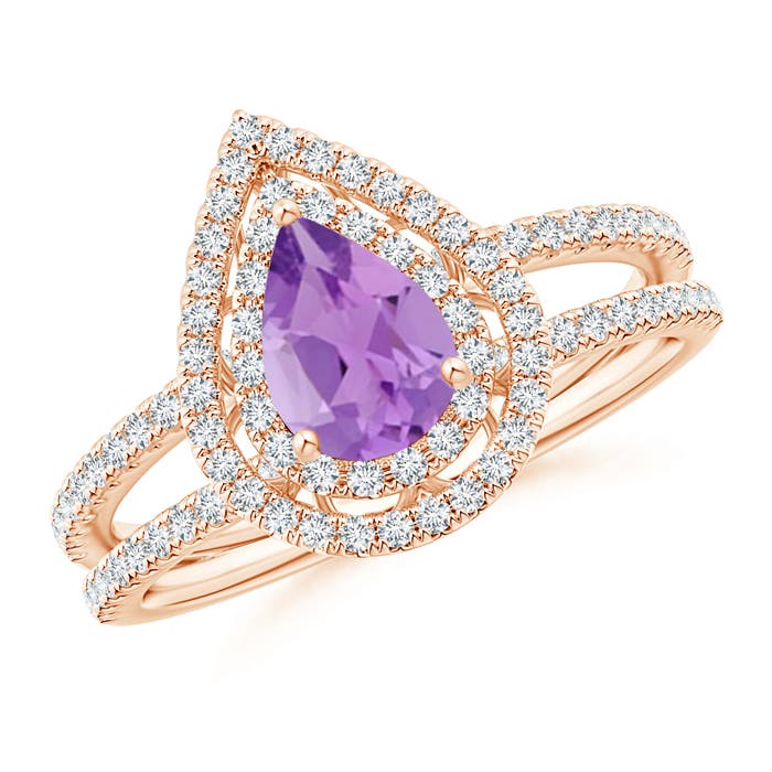 A - Amethyst / 1.04 CT / 14 KT Rose Gold