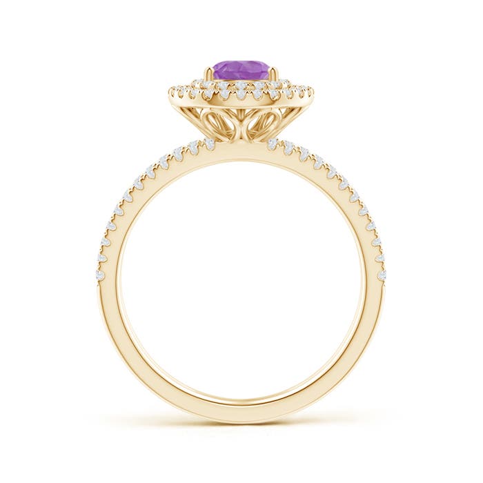 A - Amethyst / 1.04 CT / 14 KT Yellow Gold