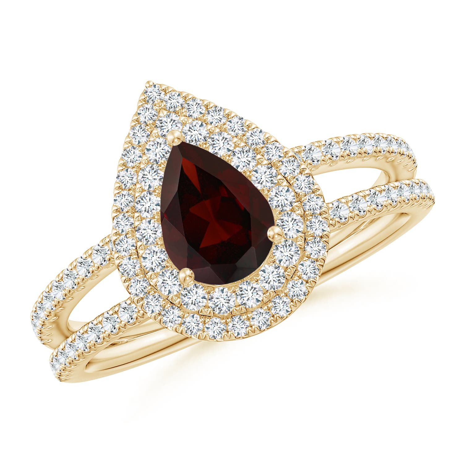 A - Garnet / 1.27 CT / 14 KT Yellow Gold