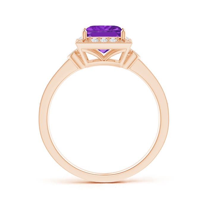 AA - Amethyst / 1.19 CT / 14 KT Rose Gold