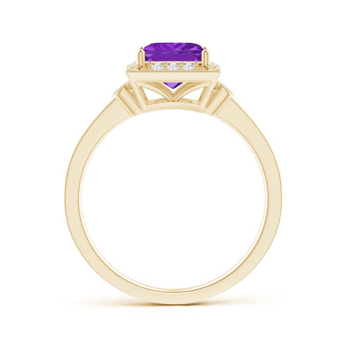 AA - Amethyst / 1.19 CT / 14 KT Yellow Gold