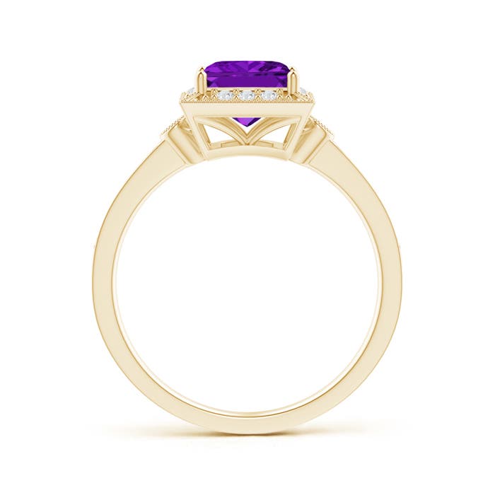 AAA - Amethyst / 1.19 CT / 14 KT Yellow Gold