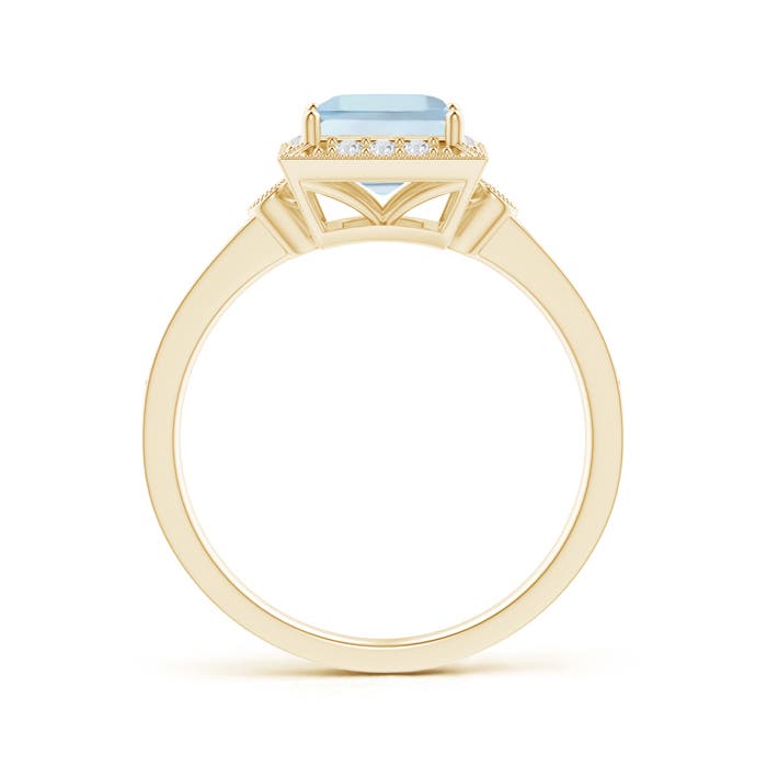 AA - Aquamarine / 1.14 CT / 14 KT Yellow Gold