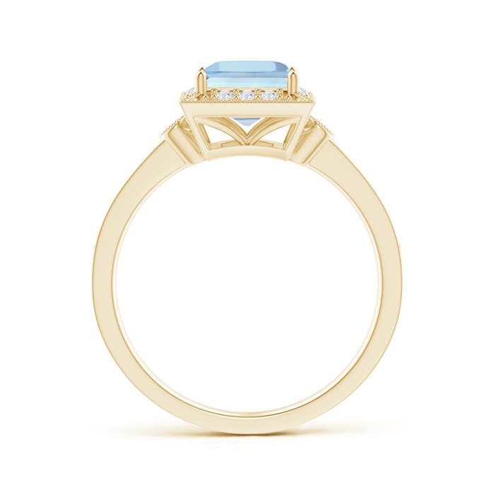 AAAA - Aquamarine / 1.14 CT / 14 KT Yellow Gold