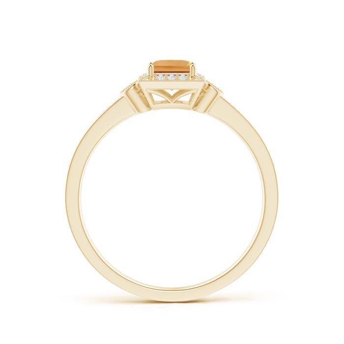 A - Citrine / 0.46 CT / 14 KT Yellow Gold