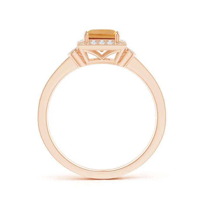 A - Citrine / 0.77 CT / 14 KT Rose Gold