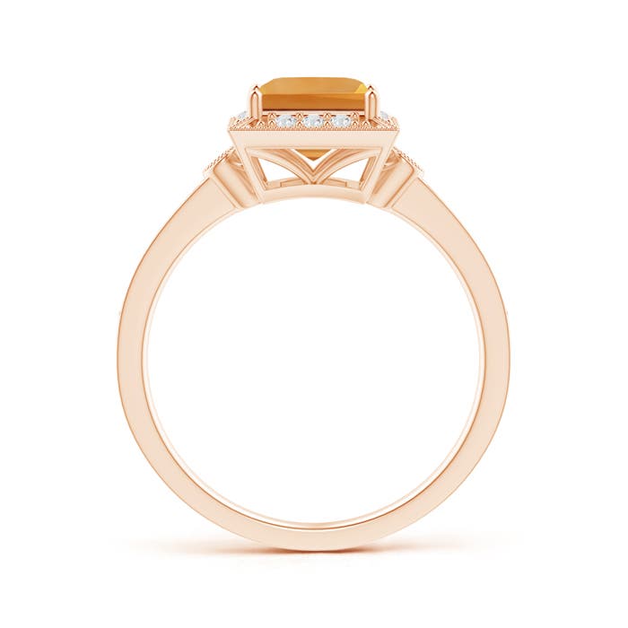 AA - Citrine / 1.19 CT / 14 KT Rose Gold