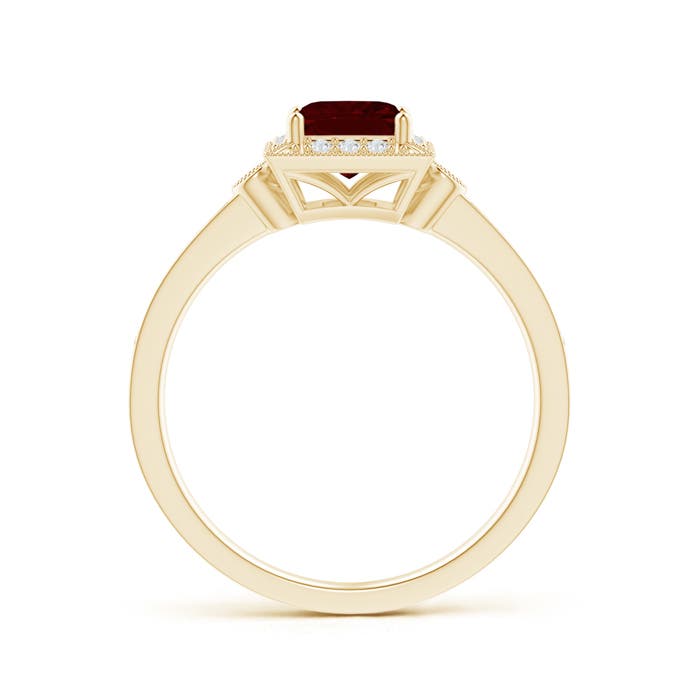 AAA - Garnet / 0.92 CT / 14 KT Yellow Gold