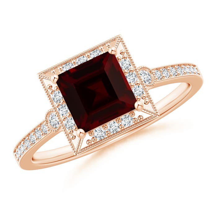 A - Garnet / 1.59 CT / 14 KT Rose Gold