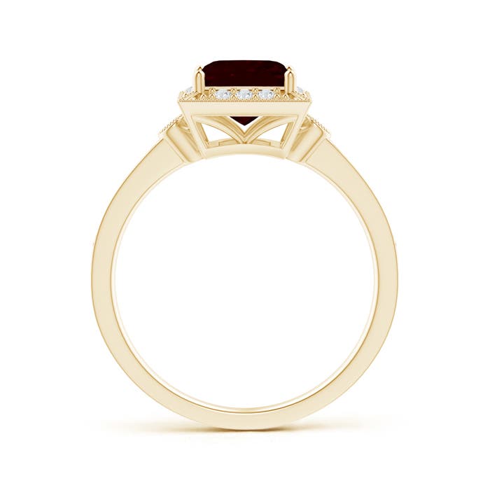 A - Garnet / 1.59 CT / 14 KT Yellow Gold