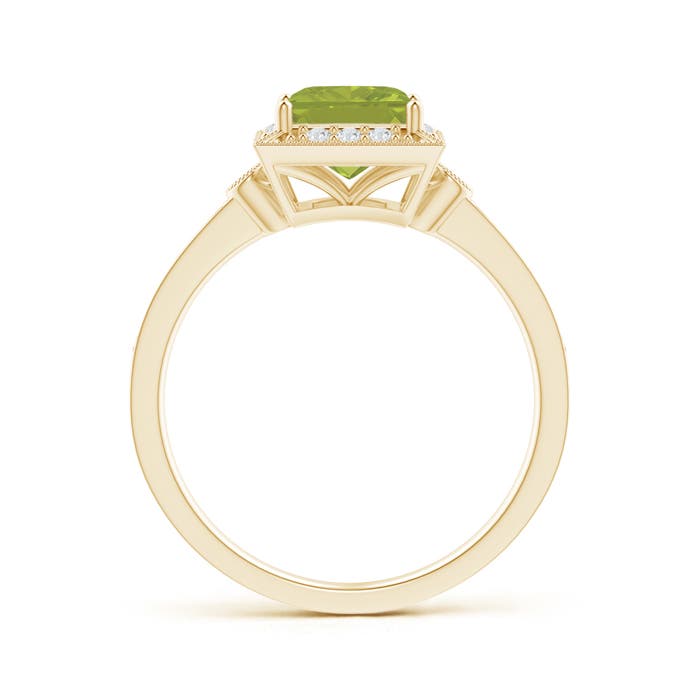 AA - Peridot / 1.29 CT / 14 KT Yellow Gold