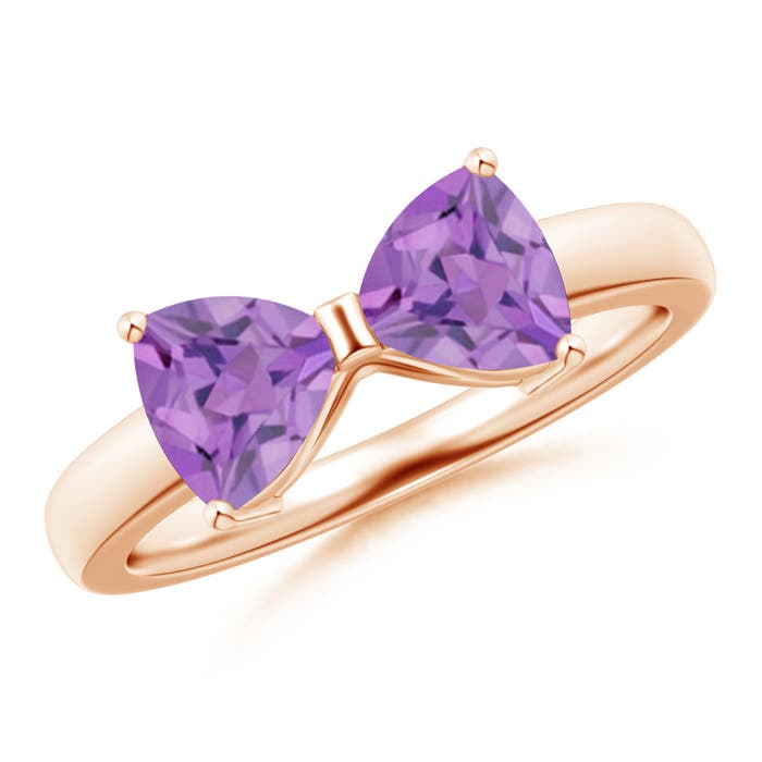 A - Amethyst / 1.4 CT / 14 KT Rose Gold