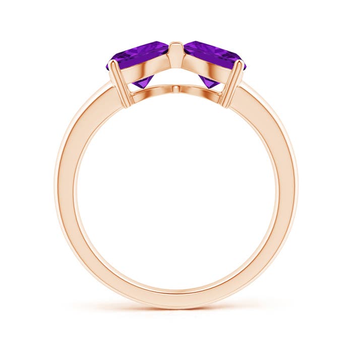 AAA - Amethyst / 1.4 CT / 14 KT Rose Gold