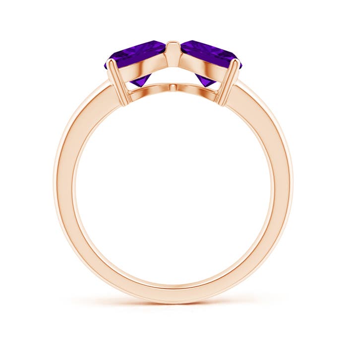 AAAA - Amethyst / 1.4 CT / 14 KT Rose Gold