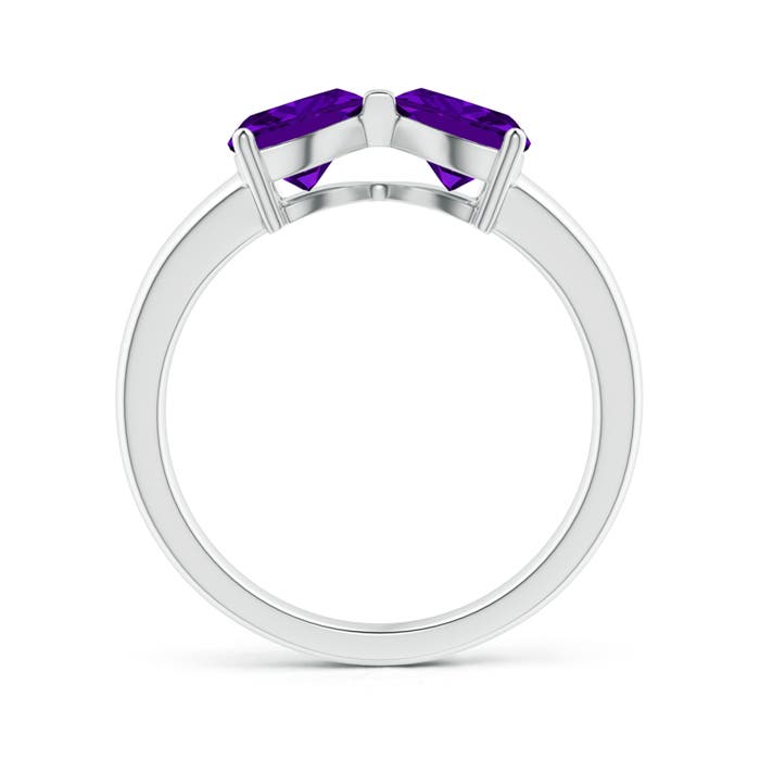 AAAA - Amethyst / 1.4 CT / 14 KT White Gold