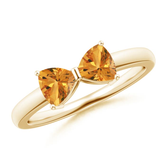 AA - Citrine / 0.76 CT / 14 KT Yellow Gold