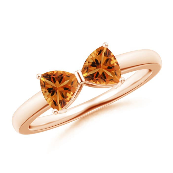 AAA - Citrine / 0.76 CT / 14 KT Rose Gold