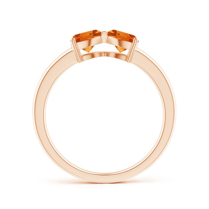 AAA - Citrine / 0.76 CT / 14 KT Rose Gold