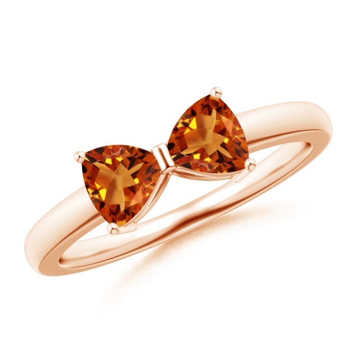 AAAA - Citrine / 0.76 CT / 14 KT Rose Gold