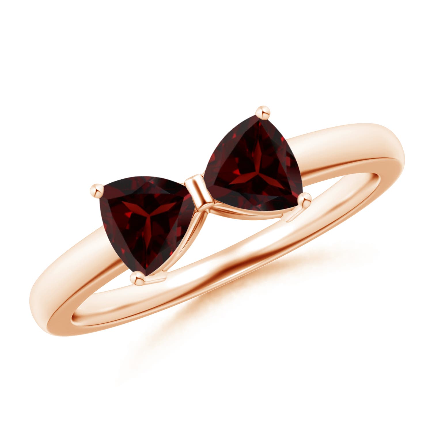 A - Garnet / 1 CT / 14 KT Rose Gold