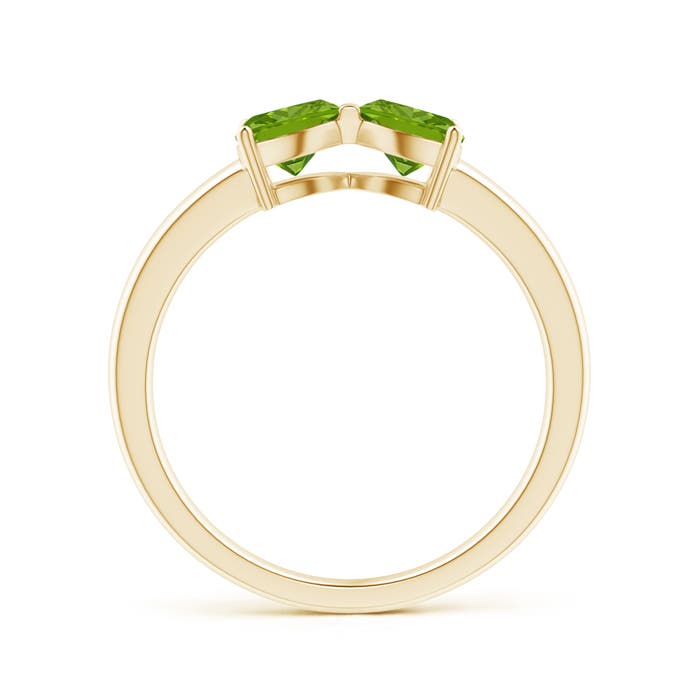 AAAA - Peridot / 1 CT / 14 KT Yellow Gold