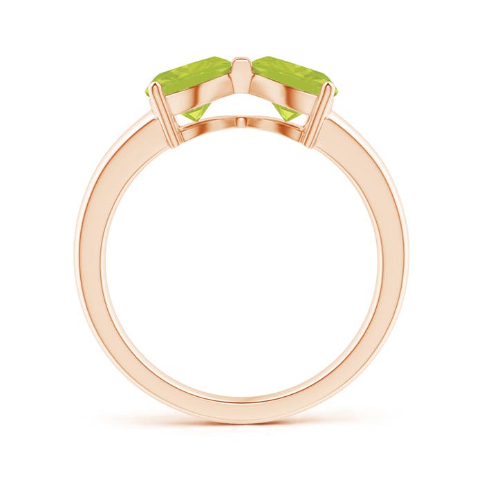 A - Peridot / 1.4 CT / 14 KT Rose Gold