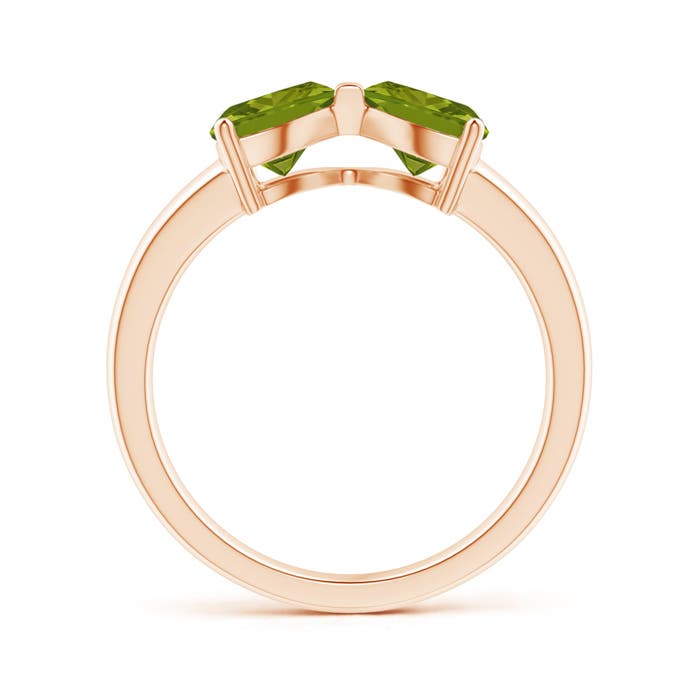 AAA - Peridot / 1.4 CT / 14 KT Rose Gold