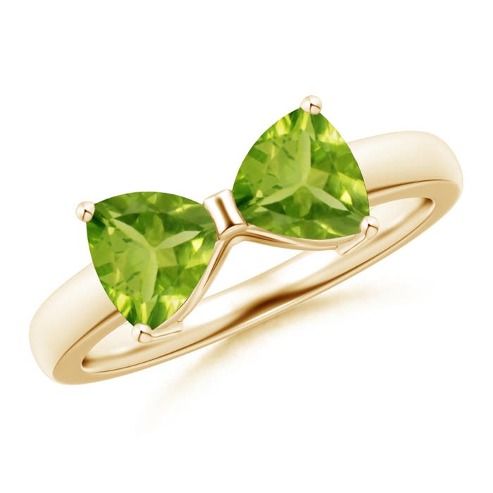 AAA - Peridot / 1.4 CT / 14 KT Yellow Gold