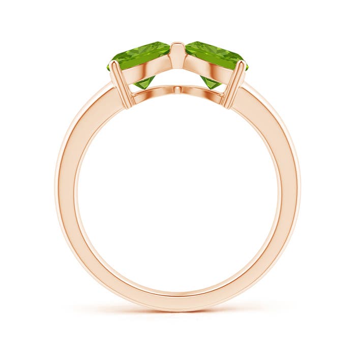 AAAA - Peridot / 1.4 CT / 14 KT Rose Gold