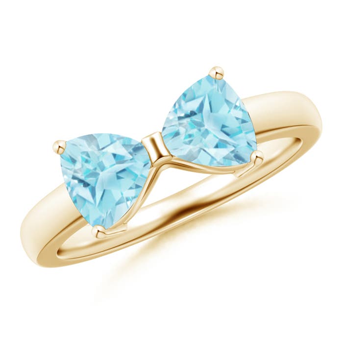 A - Swiss Blue Topaz / 1.8 CT / 14 KT Yellow Gold