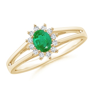 Oval AA Emerald